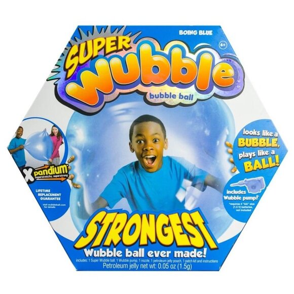 Super Wubble Bubble Ball With Pump - Picture 1 of 5